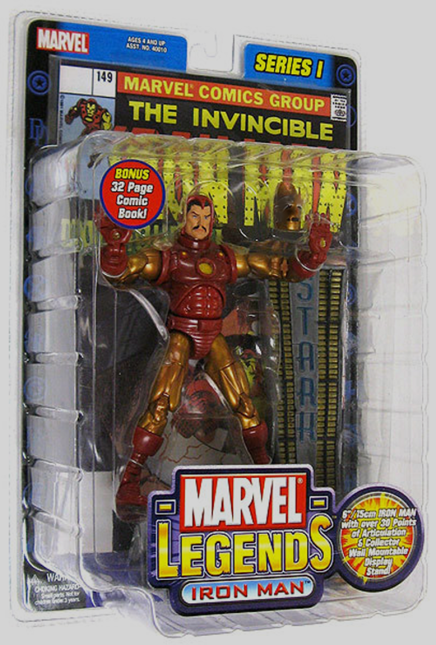 Iron Man (Marvel Legends Series 1, Gold Variant)