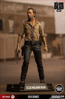 Rick Grimes #1 Red "The Walking Dead TV" 7-inch Figure