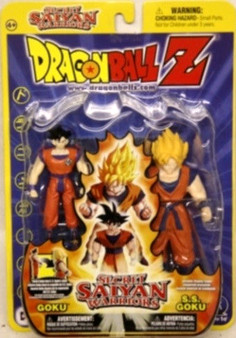 Dragonball Z Secret Saiyan Warriors Goku & S.S. Goku Set