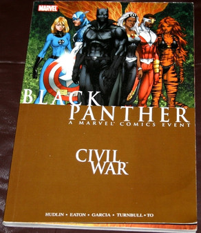 Marvel Comics "Black Panther-Civil War" Paperback Graphic Novel