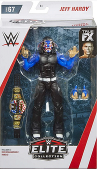Jeff Hardy "Red, White and Blue Face" Variant WWE Wrestling Elite Collection Series 67 Action Figure
