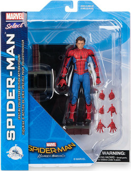 Marvel Select Spider-Man Homecoming (Unmasked) Exclusive Action Figure