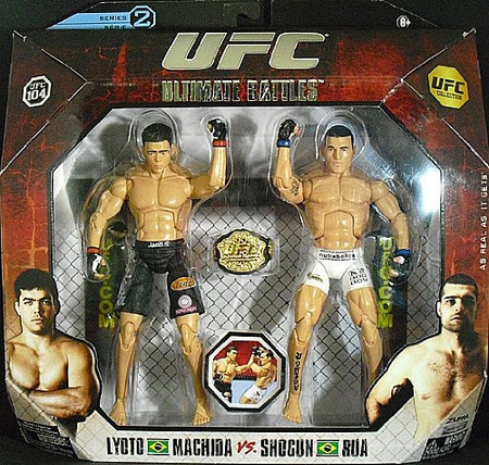 UFC 104 Machida vs Rua Series 2 Deluxe Action Figure 2 Pack