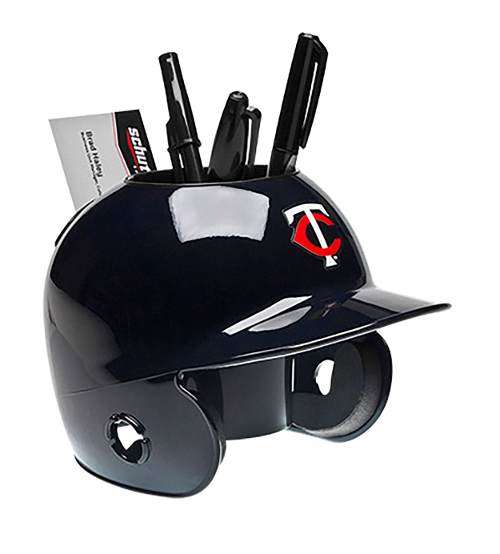 Minnesota Twins Desk Caddy MLB Mini Batting Helmet Venom Collectibles