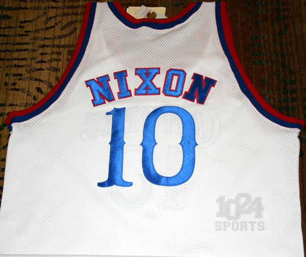 M & N Auth. '84-85 Norm Nixon #10 LA Clippers White Jersey - Venom