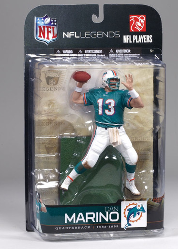 ダン・マリーノ 白 NFL Legends フィギュア　レア　マクファーレン ダン・マリーノ 白 NFL Legends フィギュアレアマクファーレン