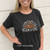 On Earth As It Is In Heaven Iron-on Rhinestone Transfer Sparkly Clear Orange Crystals Bling