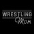 Clearance! Wrestling Mom Iron On Rhinestone Transfer