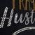 Wake Pray Hustle Iron On Rhinestone Transfer
