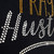 Wake Pray Hustle Iron On Rhinestone Transfer