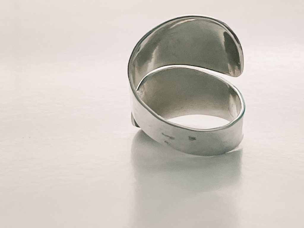 STERLING SILVER WRAP RING