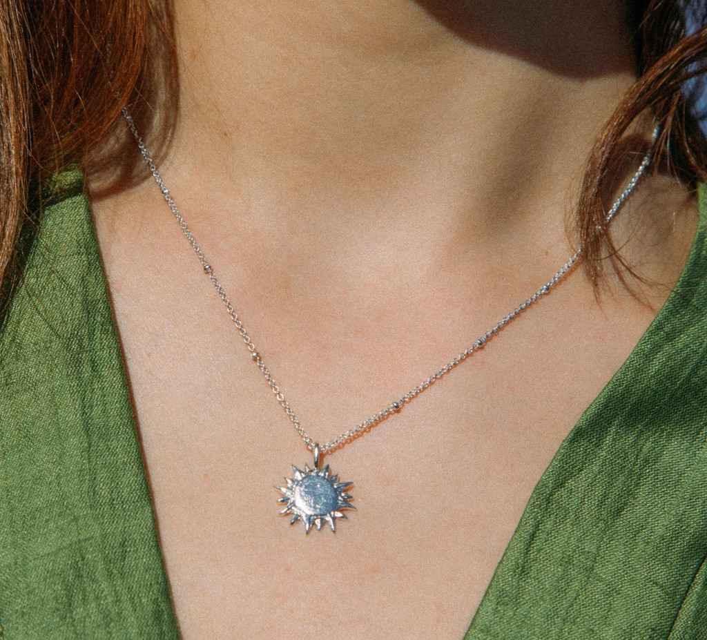 SOLEA SILVER NECKLACE