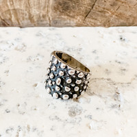 Sterling Silver Textured Ring