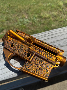 Custom Engraved Forged Aluminum CFC Receiver Set