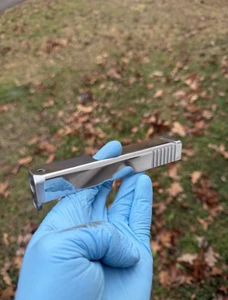 Glock 26 Gen 3/4 Mirror Polished Alpha Wolf Slide