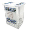 Jewish Gifts | Tzedakah Boxes | Personalized Glass Tzedakah Box