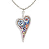 Seeka Heart And Shaddai Judaic Necklace