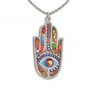Seeka Adorned Hamsa Necklace