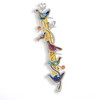 Seeka Colorful Doves of Peace Mezuzah