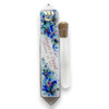 Personalized Fused Glass Celestial Wedding Glass Mezuzah
