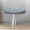 Illuminated Light Hanukkah Menorah By Nambe