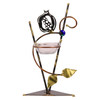 Tall Sculptural Pomegranate Honey Dish Stand