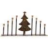 When Holidays Combine Forest Menorah
