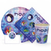 Elegant Purple Passover Themed Tableware Set
