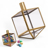 Decorative Hanukkah Dreidel Terrarium Decor