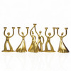 Gold-Tone Joyous Family Hanukkah Menorah