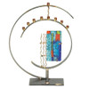 Menorah Judaica - Art Deco Circle Menorah