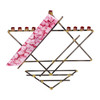 Jewish Star Design-Breast Cancer Awareness Menorah