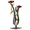 Gary Rosenthal - Wedding Glass Keepsake Shabbat Candlesticks