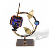 Sculptural Metal Glass Collector Dreidel