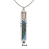 Sculptural Mezuzah Pendant Necklace