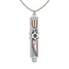 Sculptural Mezuzah Pendant Necklace