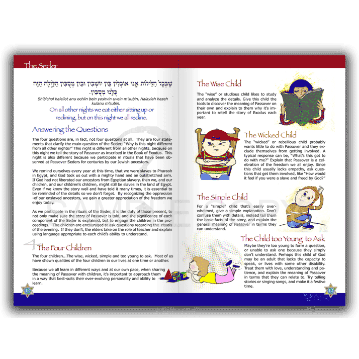 Passover Haggadah The 30 Minute Seder