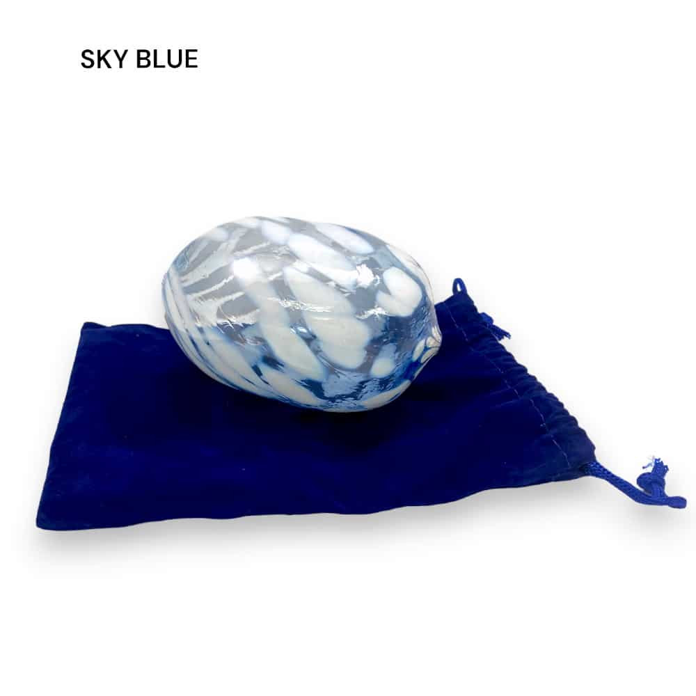 Jewish Wedding Gift, Blown Glass Ball For Jewish Wedding Stomp