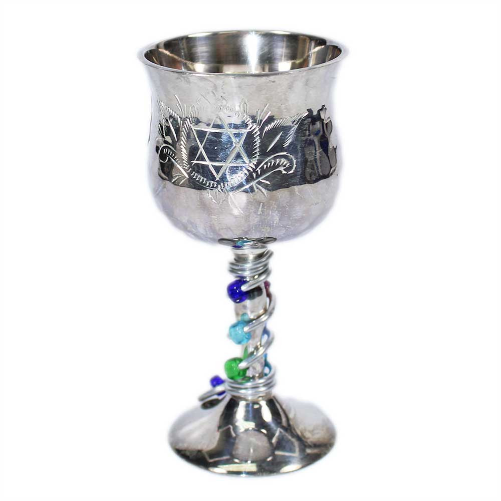 Hammered Kiddush Cup By Jillery