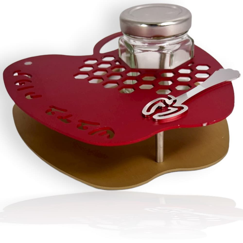 3D Apple And Honey Plate