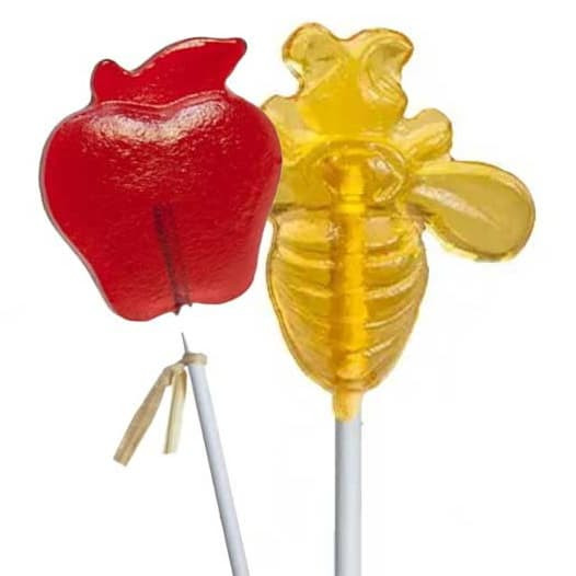 Honey And Apple Kosher Lollipop Set