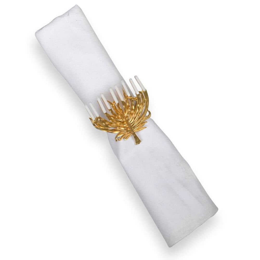 Set Of 4 Hanukkah Menorah Napkin Holders