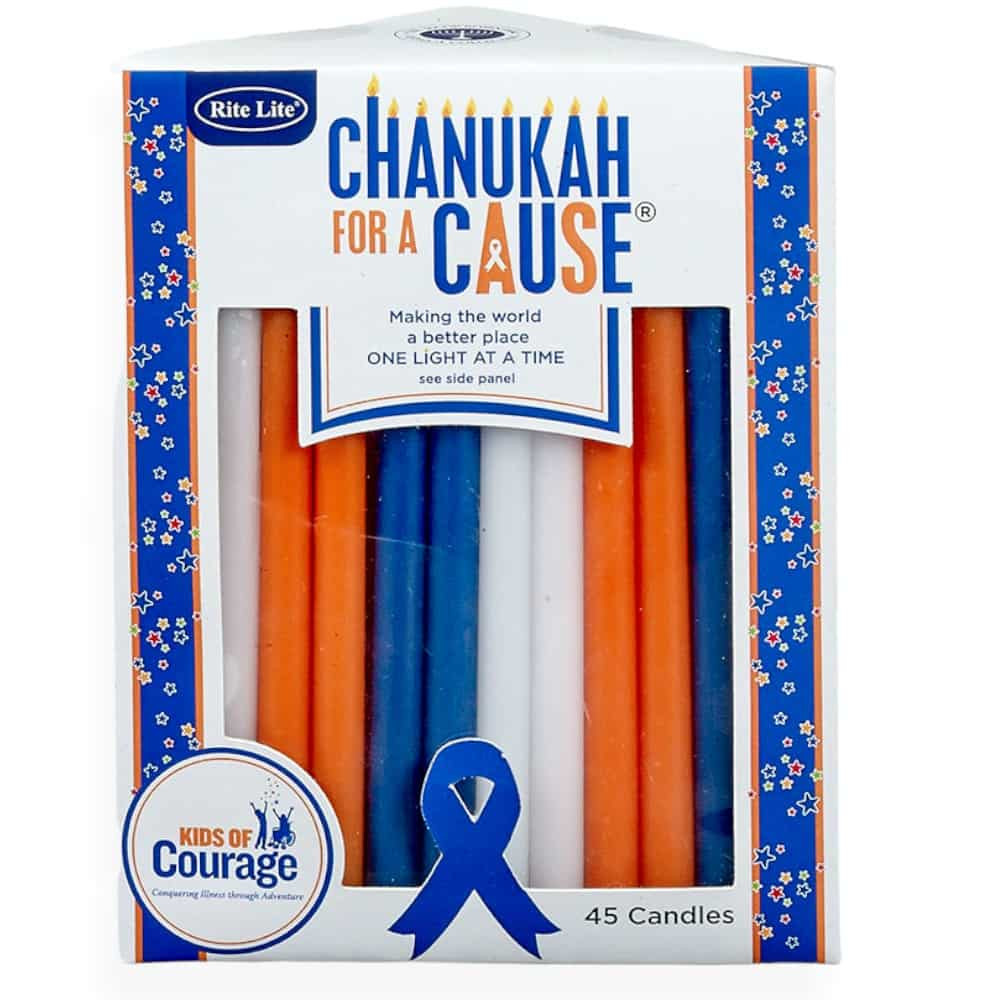 Chanukah For A Cause, Candles For Kids Of Courage