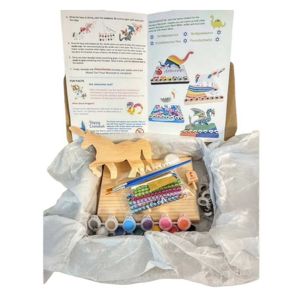DIY Unicorn Menorah Craft Kit