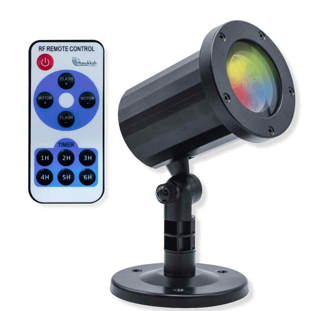 Outdoor Chanukah Lights Projector