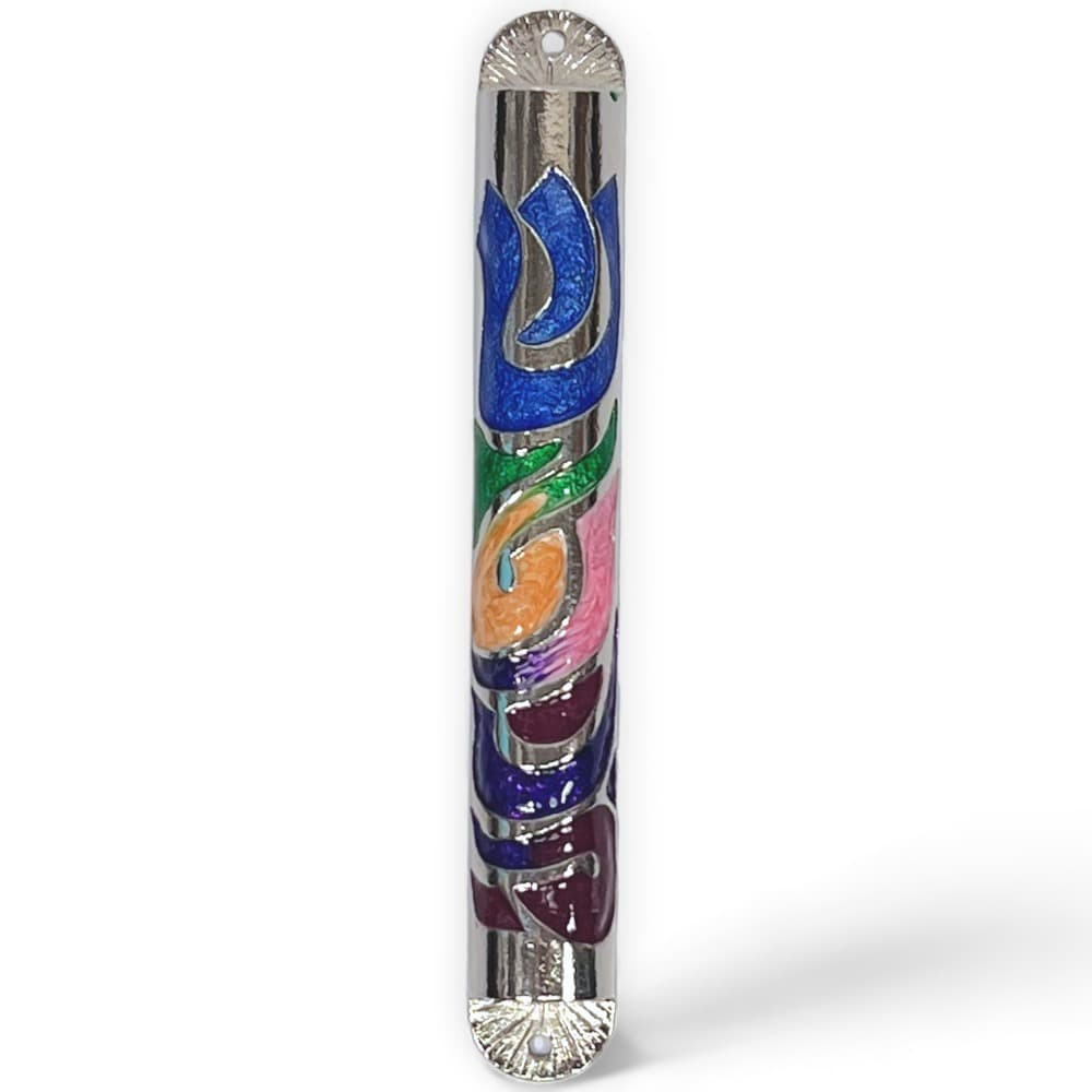 Blue Messianic Grafted-In Mezuzah, Home Decor | My Jerusalem Store Blue Messianic Grafted-In Mezuzah, Home Decor | My Jerusalem Store