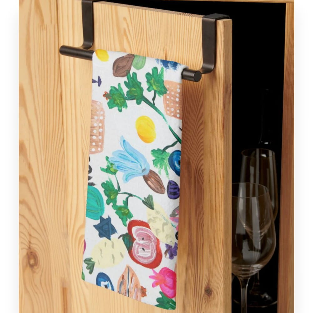 Everything Passover Kitchen Tea Towel