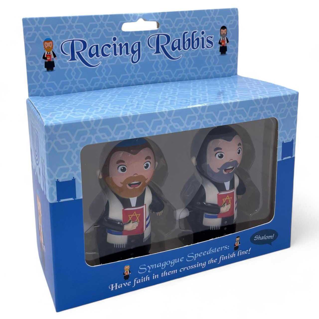 Racing Rabbis Wind Up Novelty Toys