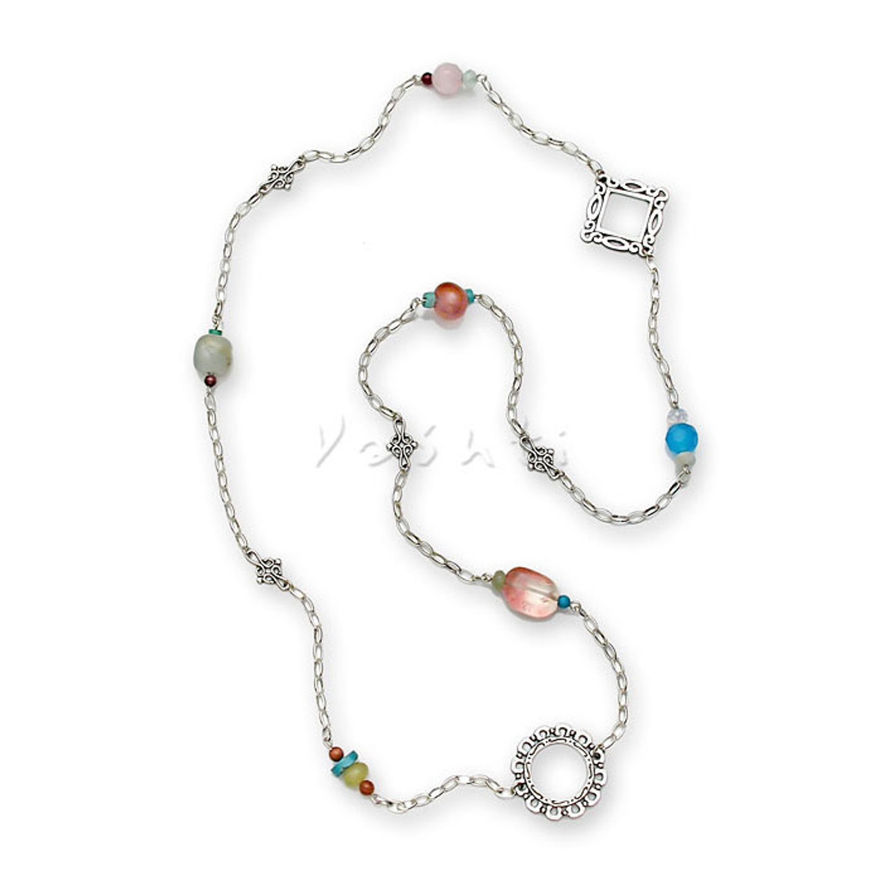 Beaded Charm Necklace | Trendy Discounts