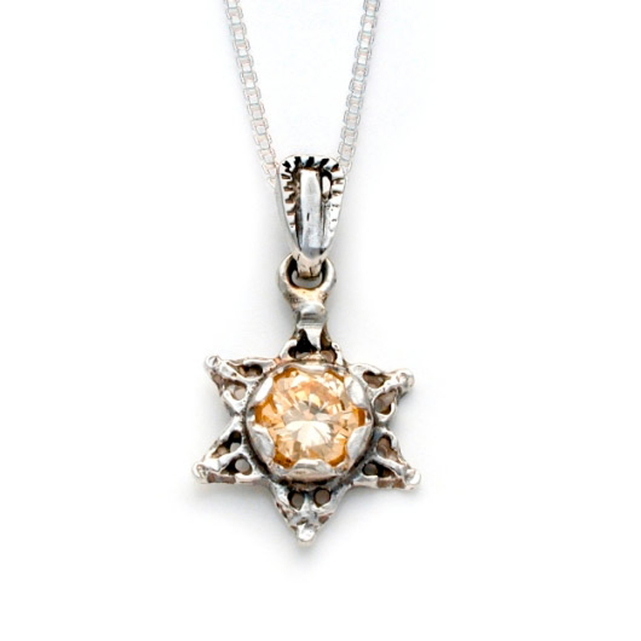 Diamond Star of David Necklace – Alexa Leigh